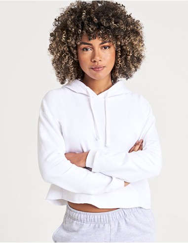 A-JH016-Womens Cropped Hoodie